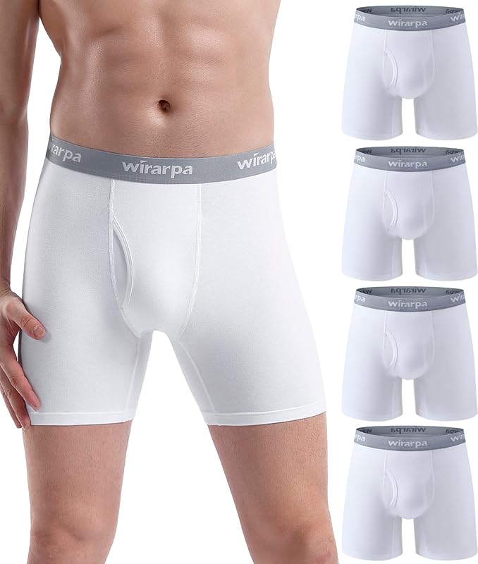 wirarpa Cotton Stretch Boxer Briefs