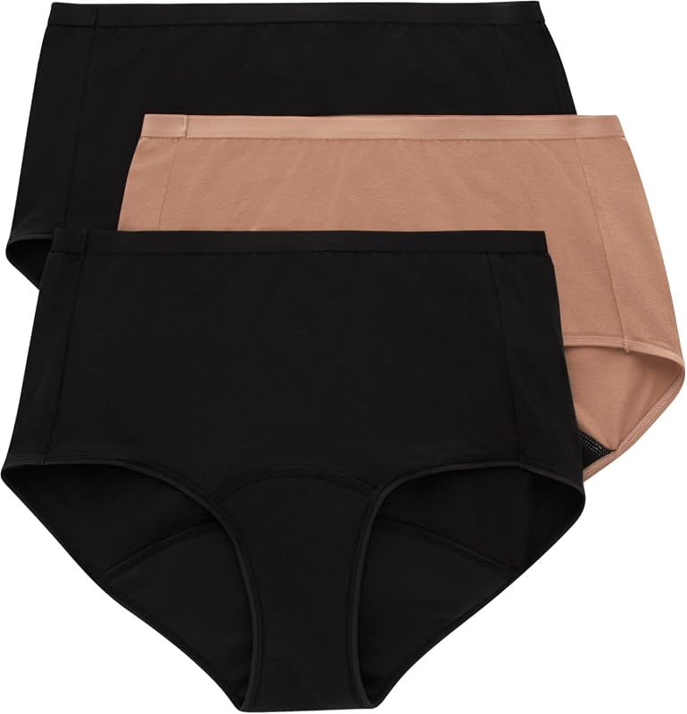 Hanes Comfort Period Bikini Briefs