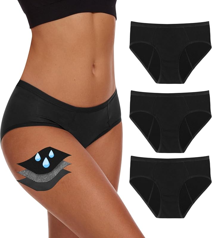 YESWEL Hipster Leakproof Period Panties