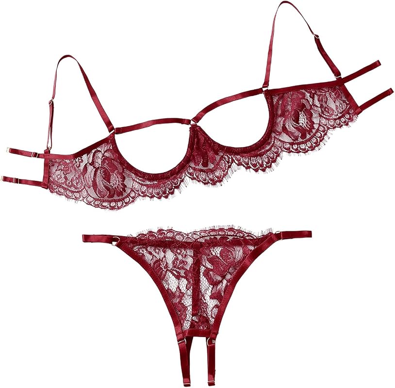 Lilosy Women’s Sexy Two-Piece Lingerie Set
