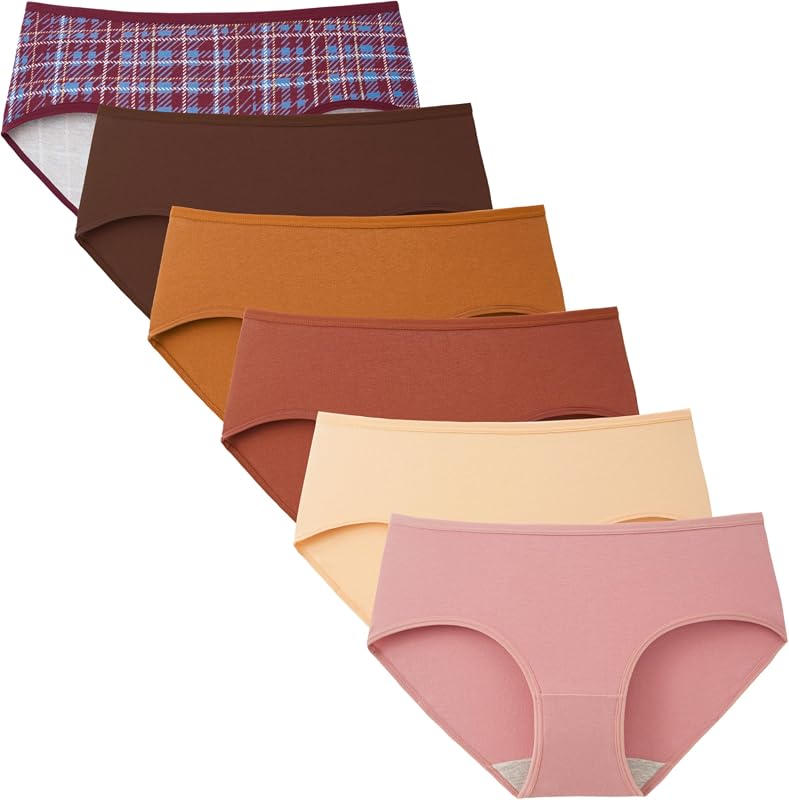 INNERSY Cotton Hipster Panties