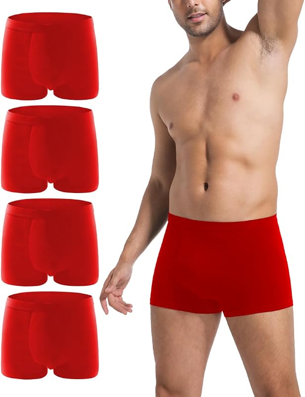 Cotton Trunks 4-Pack