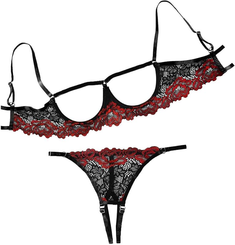 Lilosy Women’s Sexy Two-Piece Lingerie Set