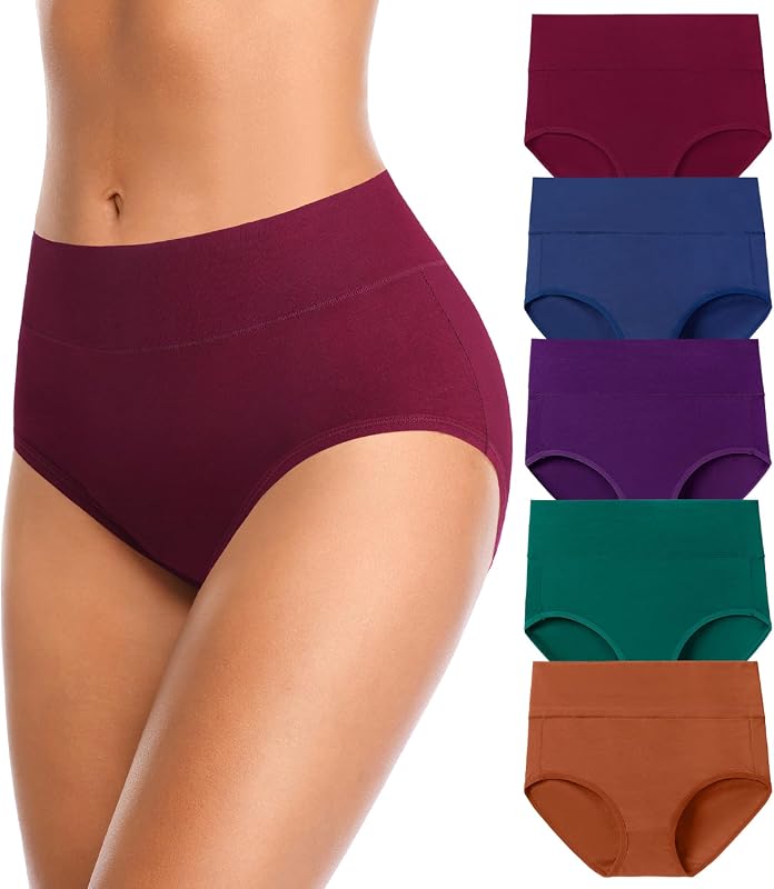 Cotton Mid High Briefs