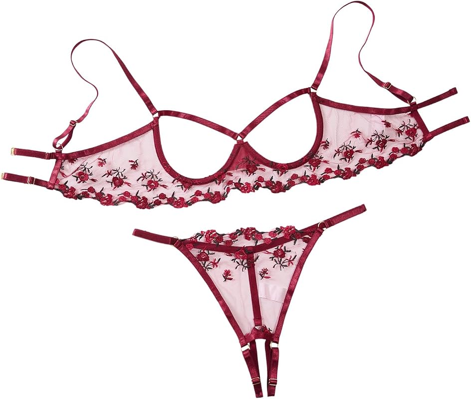 Lilosy Women’s Sexy Two-Piece Lingerie Set