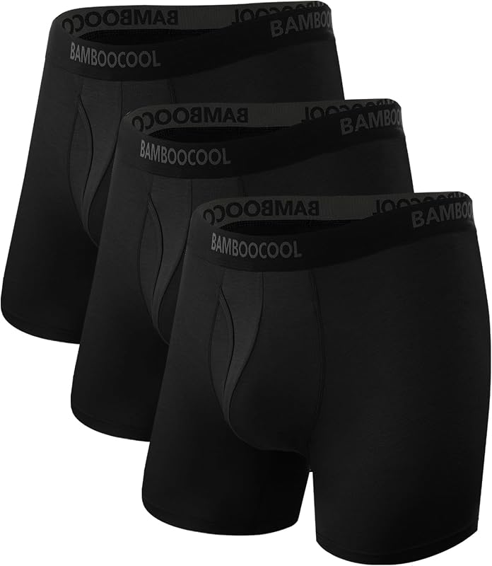BAMBOO COOL Men’s Breathable Boxer Briefs